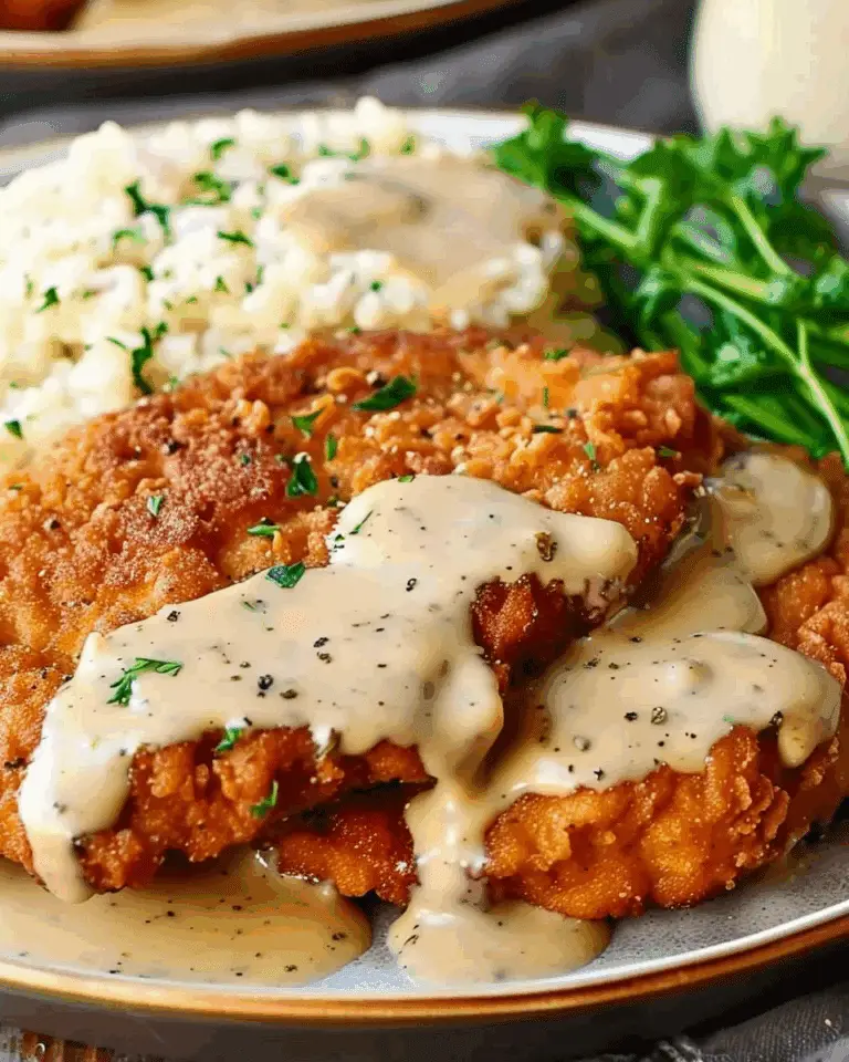 Chicken Fried Steak with Cream Gravy