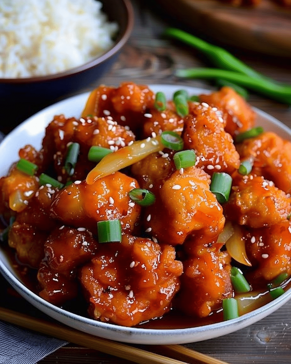 Crispy Sweet and Sour Chicken