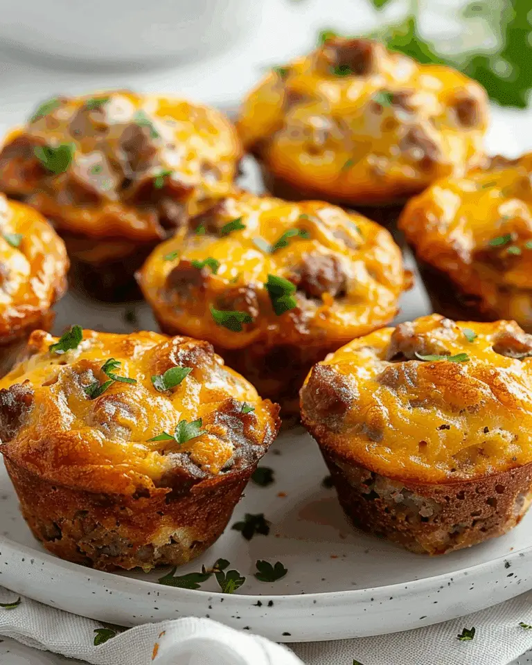 Easy Sausage Breakfast Muffins