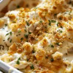 Creamy Swiss Chicken Casserole