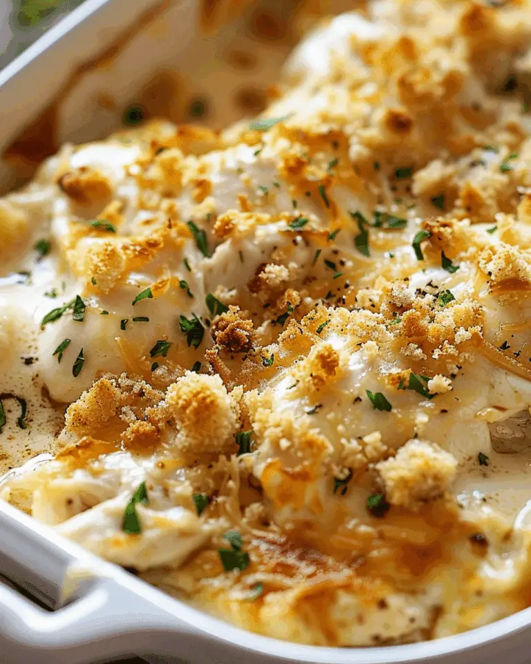 Creamy Swiss Chicken Casserole