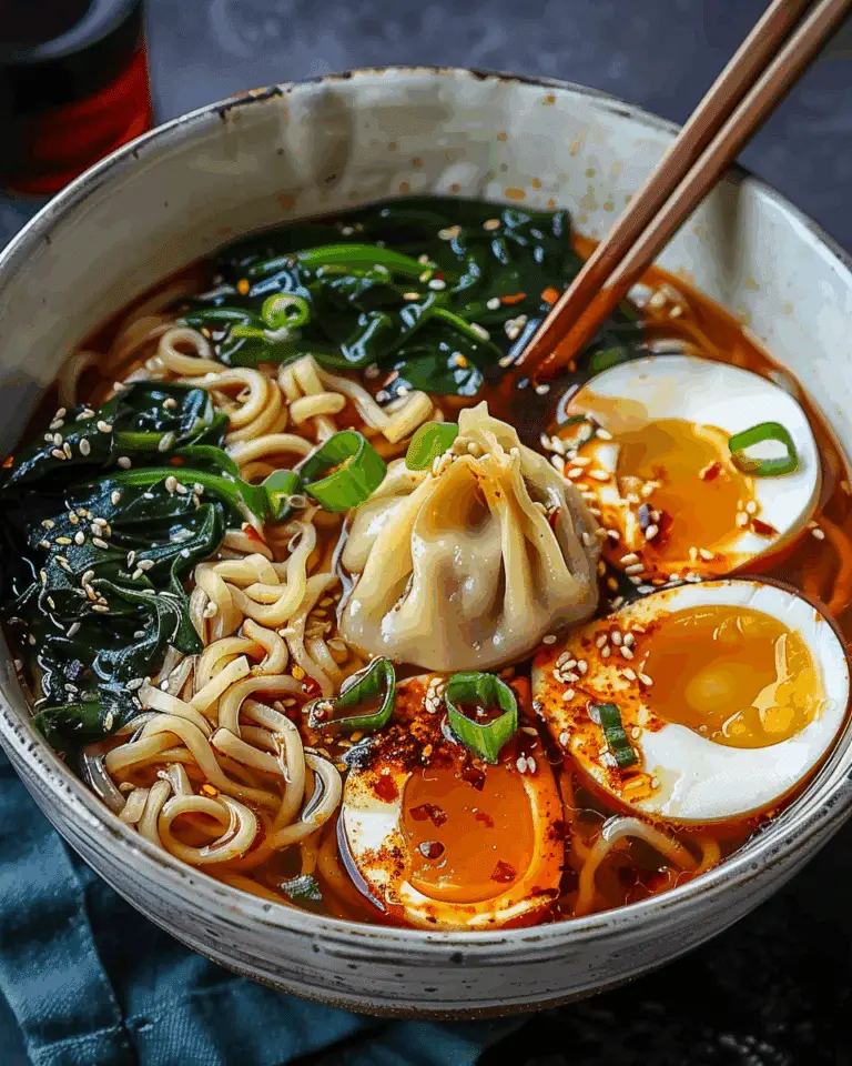 Dumpling Ramen Bowl