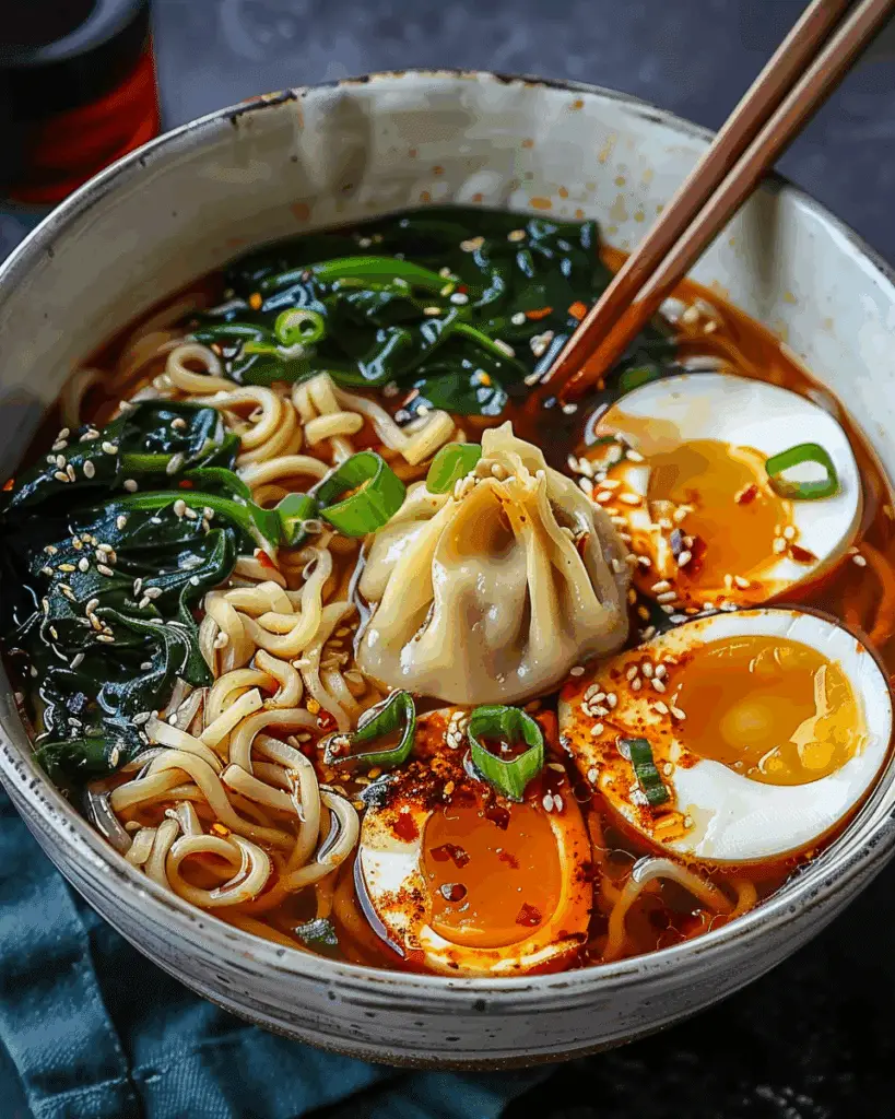 Dumpling Ramen Bowl