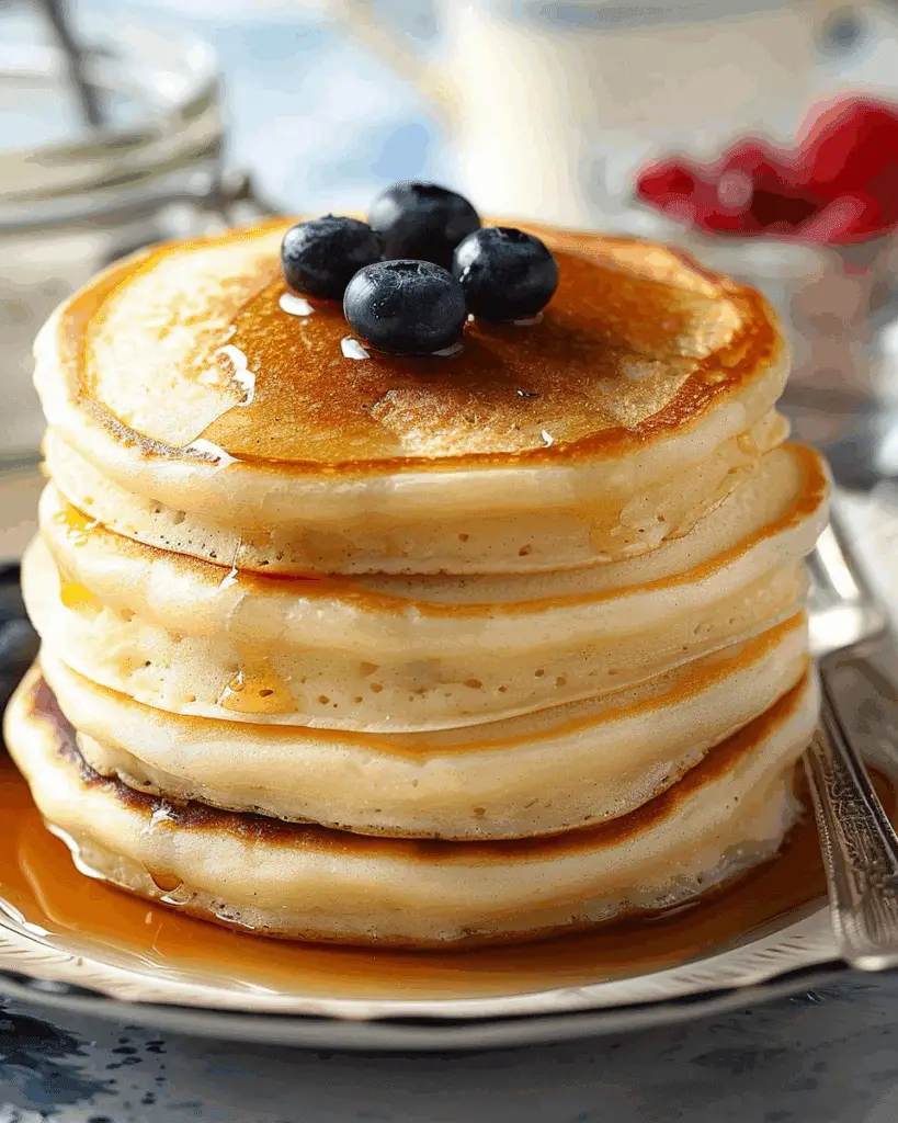 Fluffy Homemade Pancakes