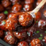 Grape Jelly Meatballs (Crockpot)