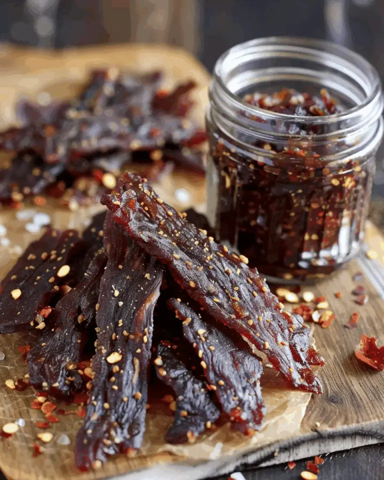 Maple Smoked Beef Jerky