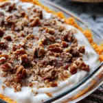 Southern Sweet Potato Casserole with Pecan Crumble