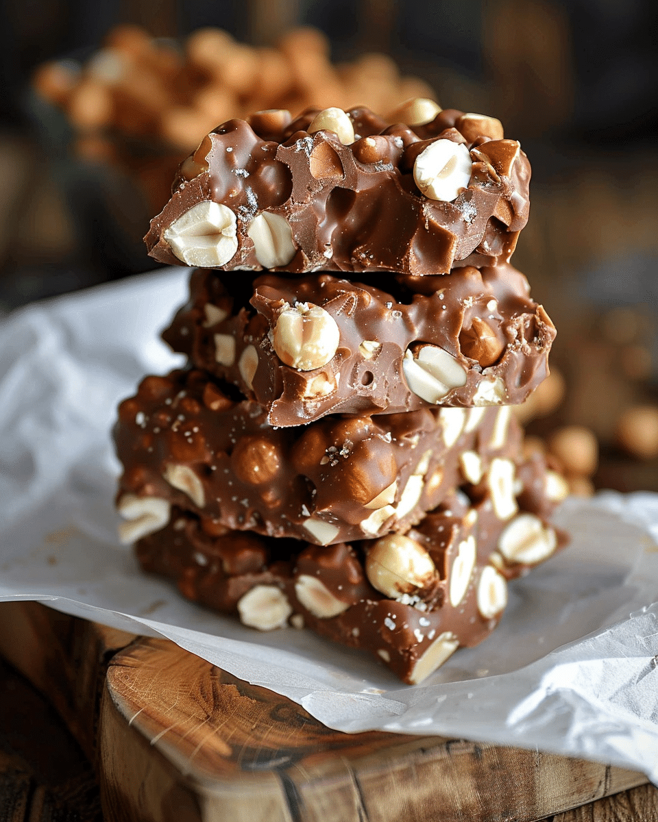 No-Bake Chocolate Peanut Marshmallow Clusters
