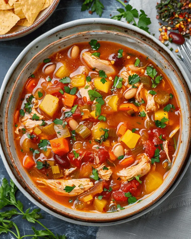 BBQ Chicken Soup