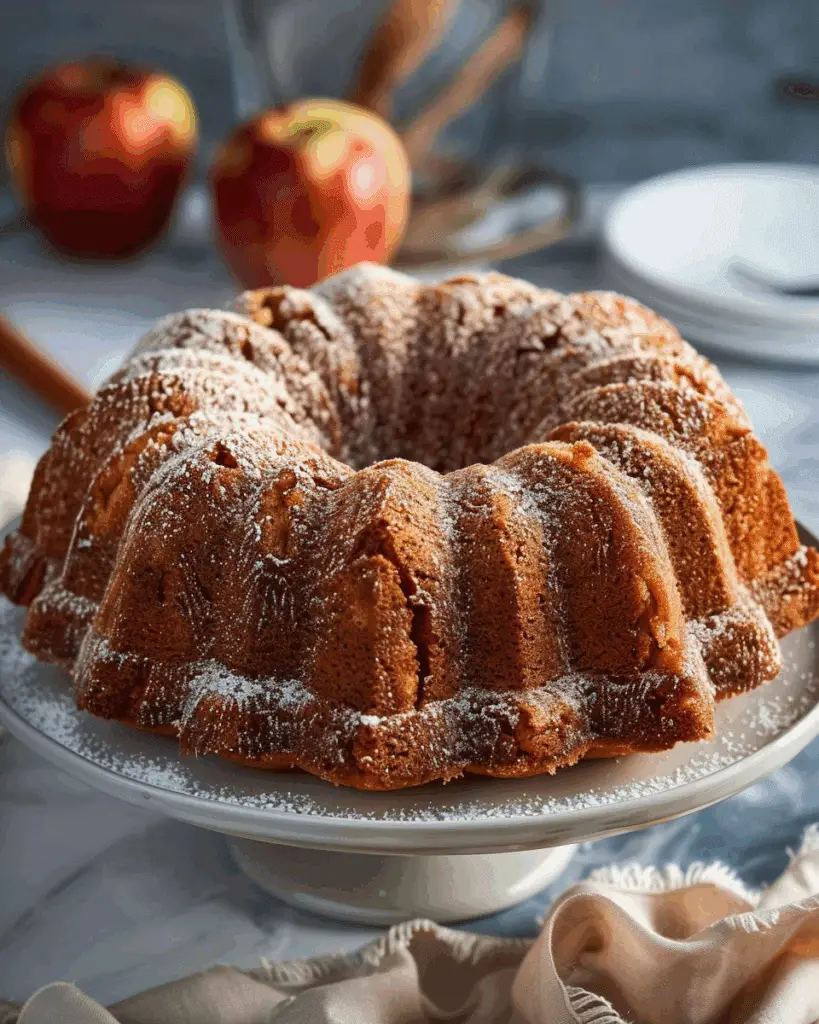Apple Cider Bundt Cake