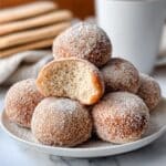 Cinnamon Sugar Snowball Cookies