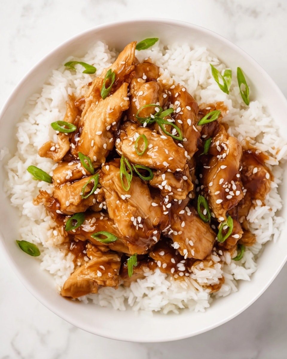 Crockpot Teriyaki Chicken and Rice