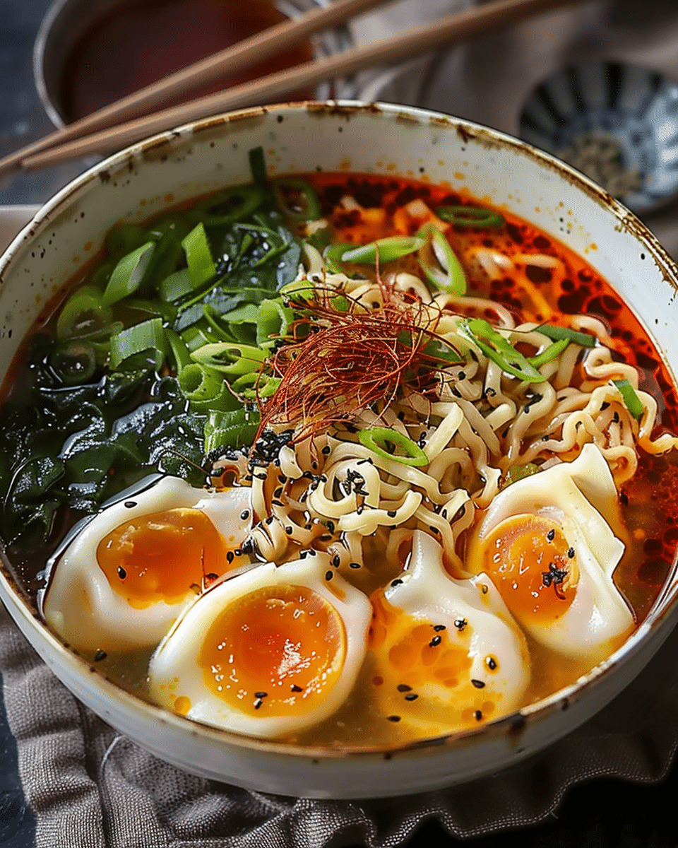 Dumpling Ramen Bowl