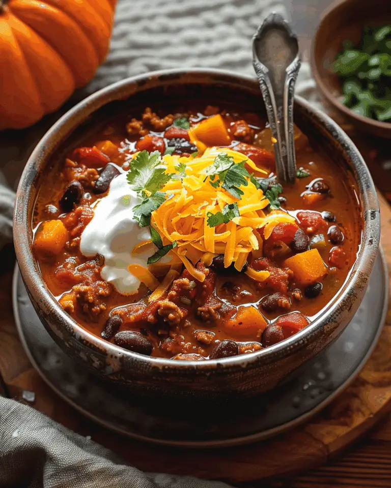 Pumpkin Chili