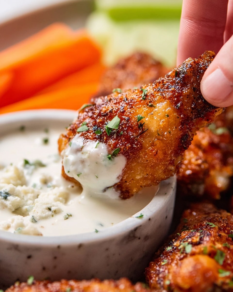 Baked Dry Rub Chicken Wings