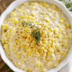Creamed Corn with Parmesan