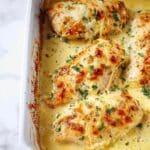 Creamy Baked Asiago Chicken