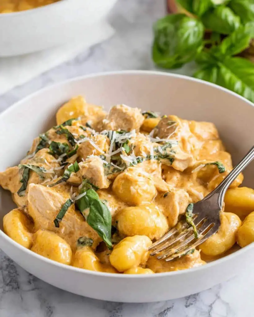 Creamy Crack Chicken Gnocchi