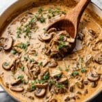 Chicken Mushroom Stroganoff