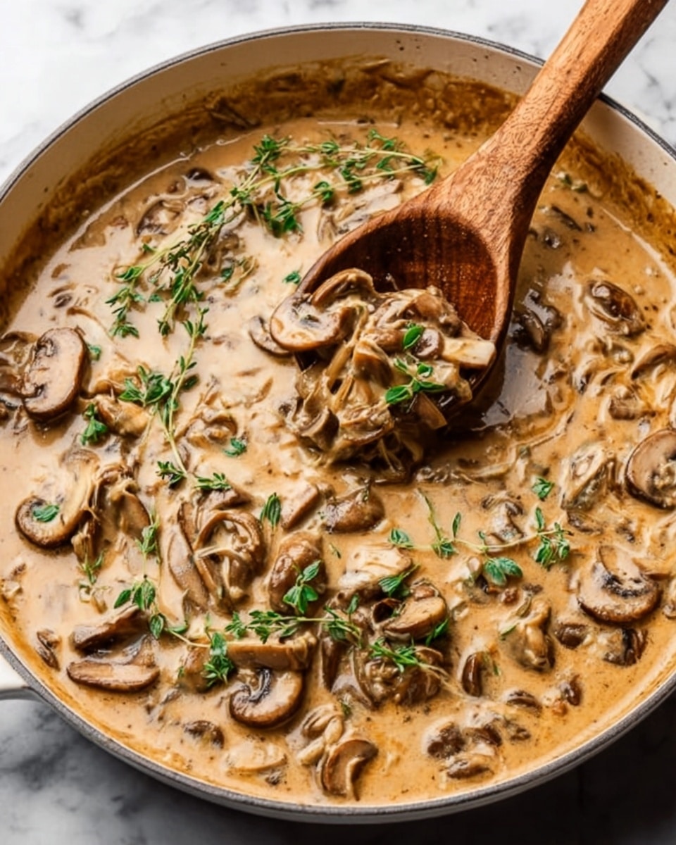 Chicken Mushroom Stroganoff