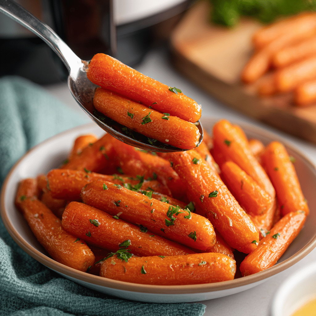 Honey Glazed Baby Carrots