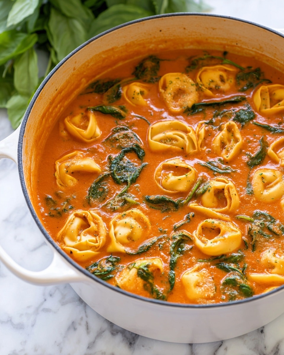 Creamy Tomato Tortellini