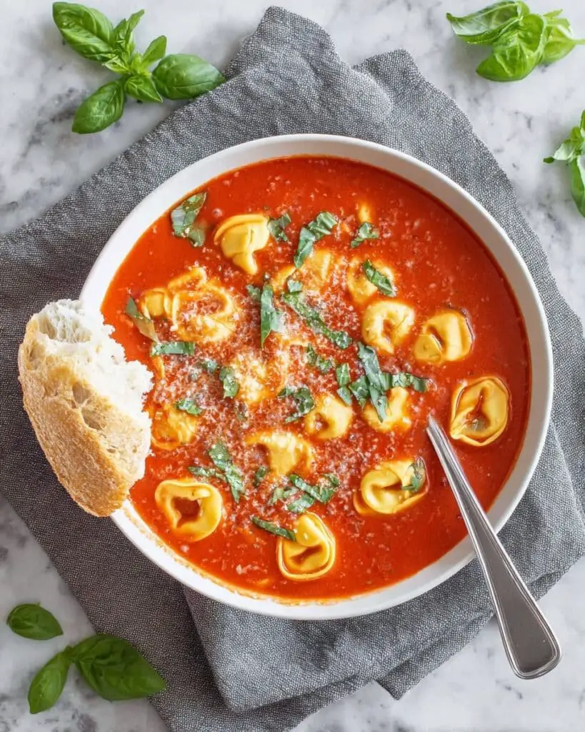 Creamy Tomato Tortellini