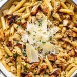 Garlic Parmesan Chicken Pasta