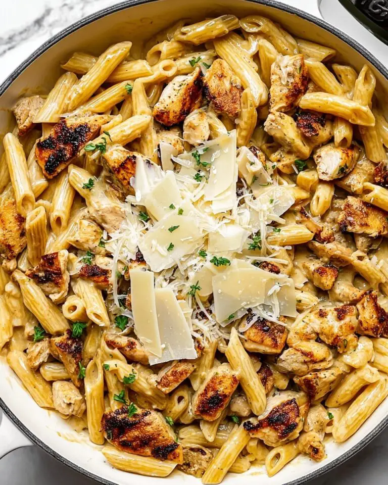 Garlic Parmesan Chicken Pasta