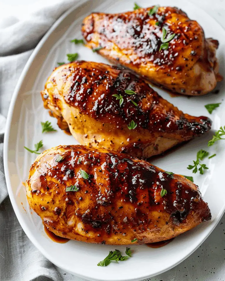 Honey Balsamic Glazed Chicken