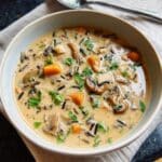 Wild Rice Mushroom Soup