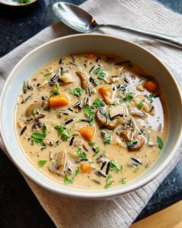 Wild Rice Mushroom Soup