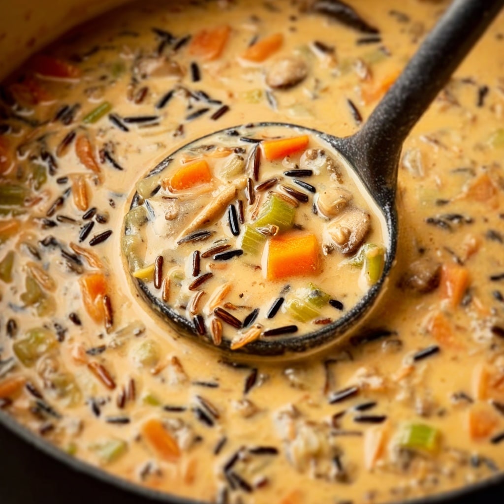 Wild Rice Mushroom Soup