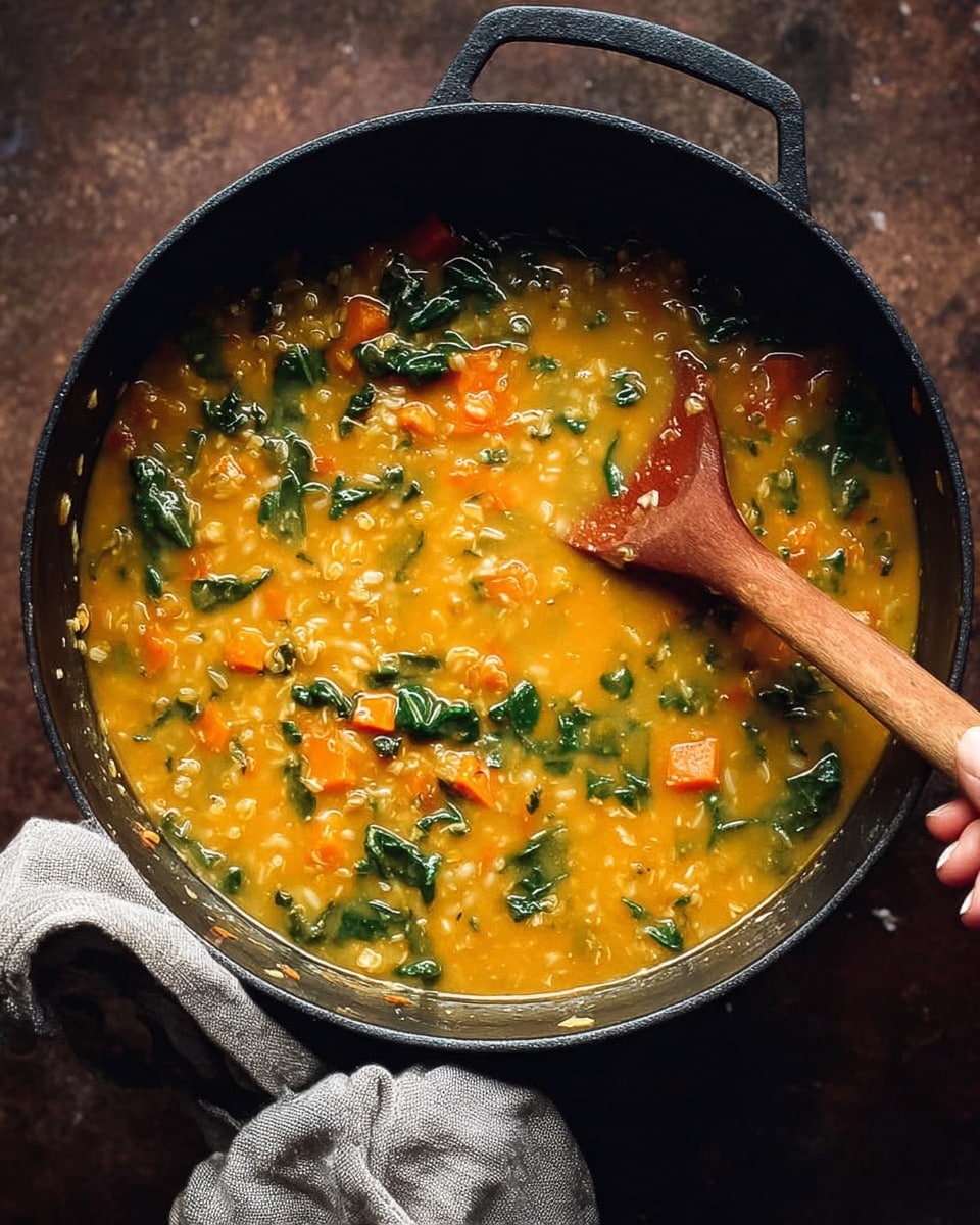Cozy Coconut Sweet Potato Lentil Soup Recipe