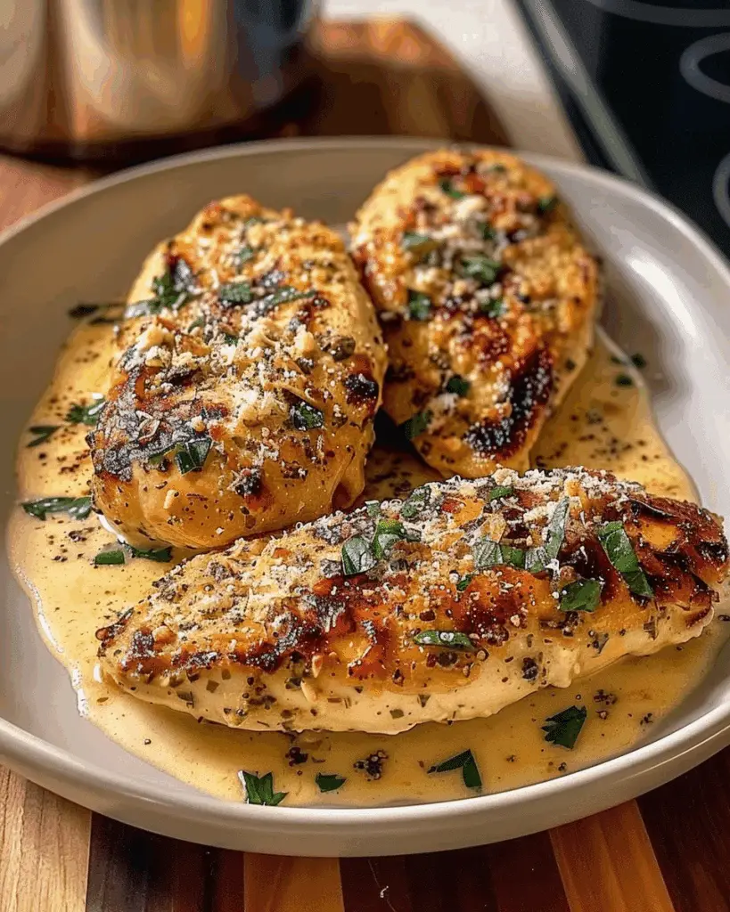 Creamy Garlic Parmesan Chicken