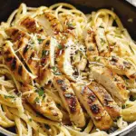 Garlic Parmesan Chicken Pasta