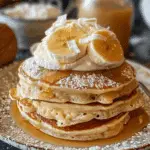 Sweet Coconut Cream Pancakes