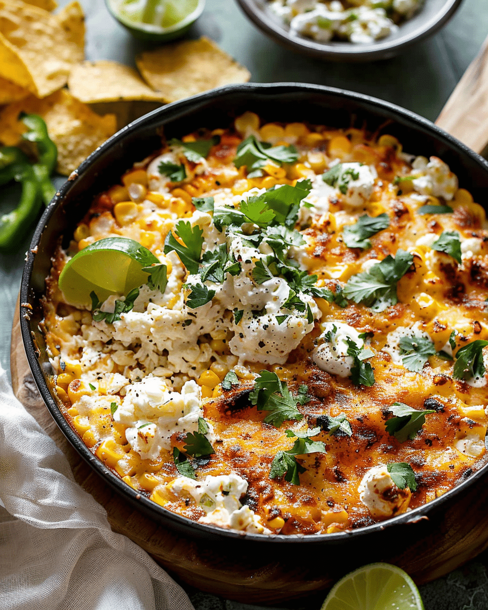 Mexican Street Corn Dip (Elote Dip)