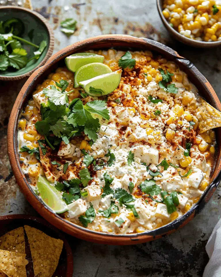 Mexican Street Corn Dip (Elote Dip)