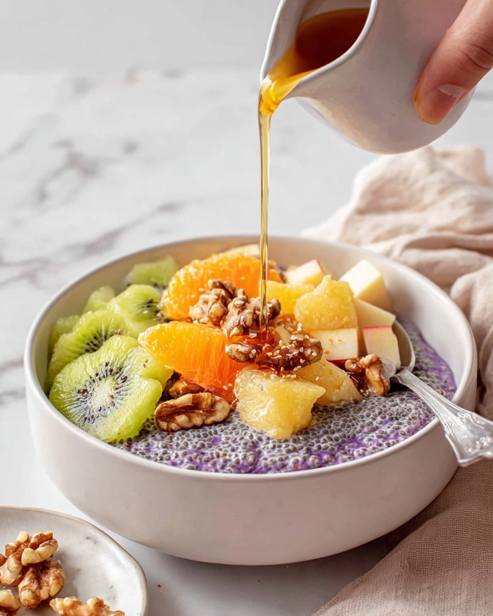 Apple Crumble Chia Pudding