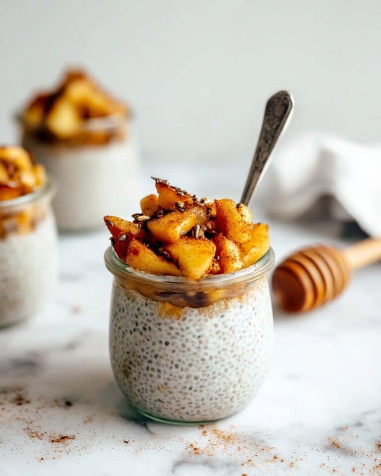Apple Crumble Chia Pudding