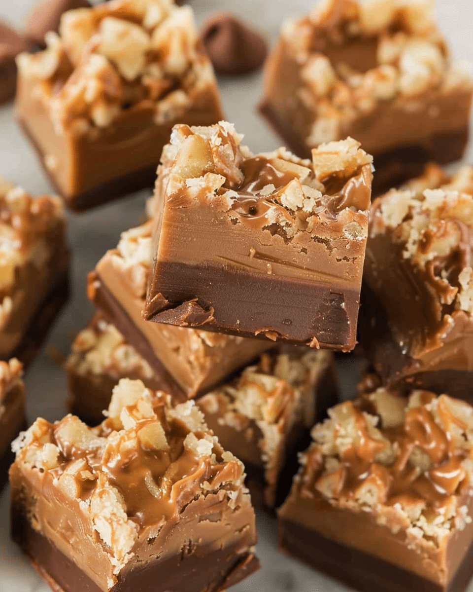 German Chocolate Fudge