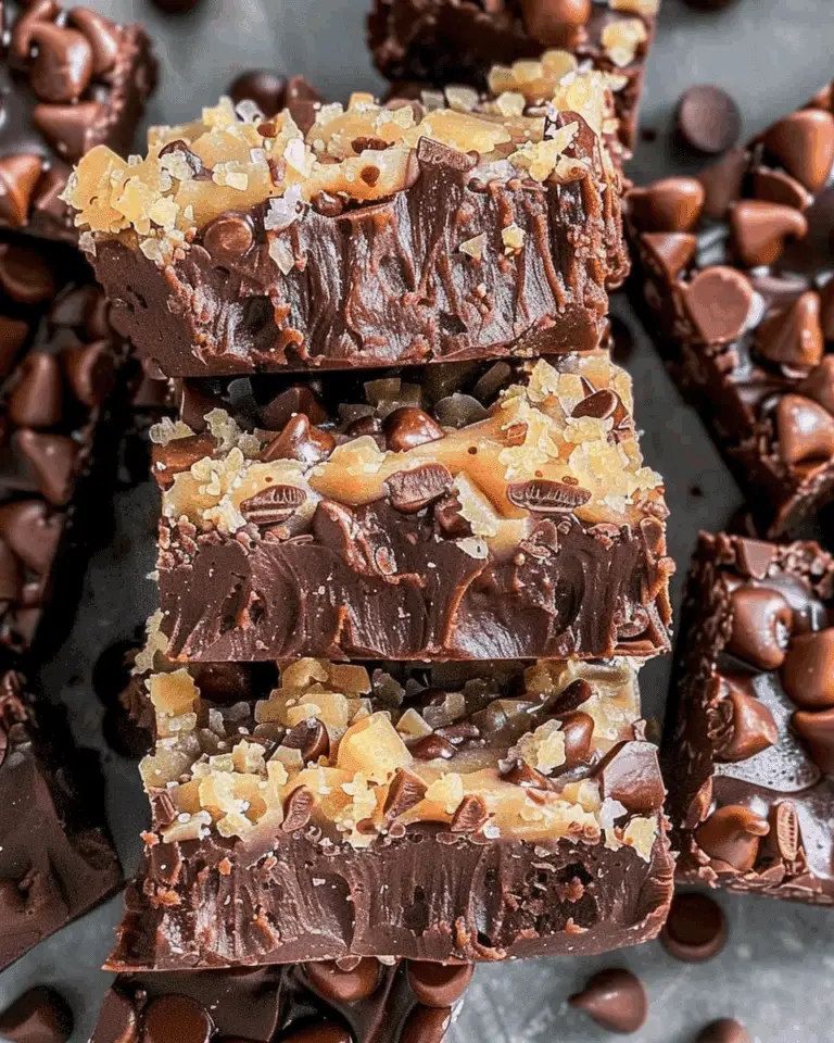German Chocolate Fudge
