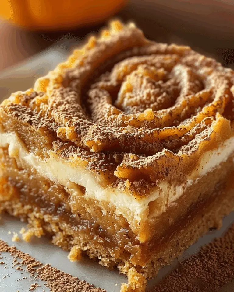 Pumpkin Gooey Cake Bars