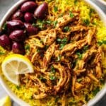 Slow Cooker Chicken Shawarma