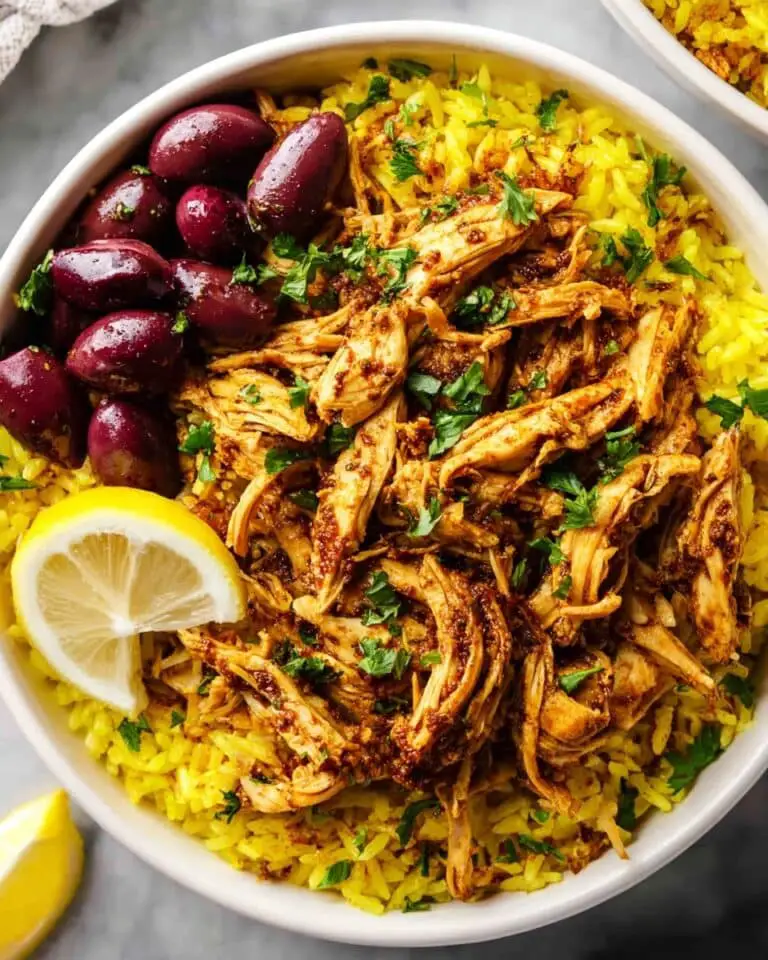 Slow Cooker Chicken Shawarma