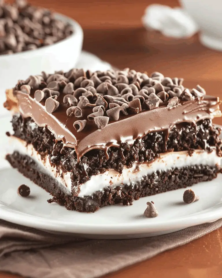 Chocolate Lasagna