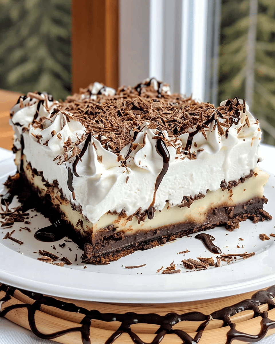 Chocolate Lasagna