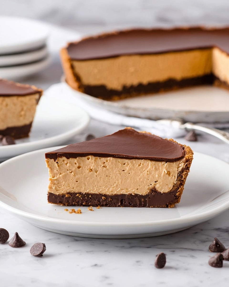 Giant Reese’s Peanut Butter Cup Pie