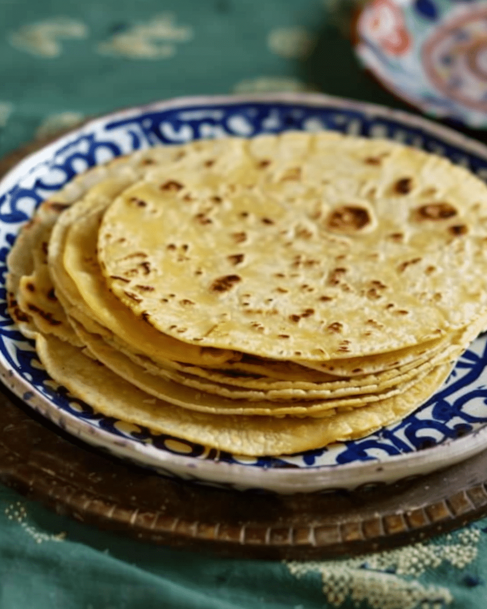 Homemade Corn Tortillas